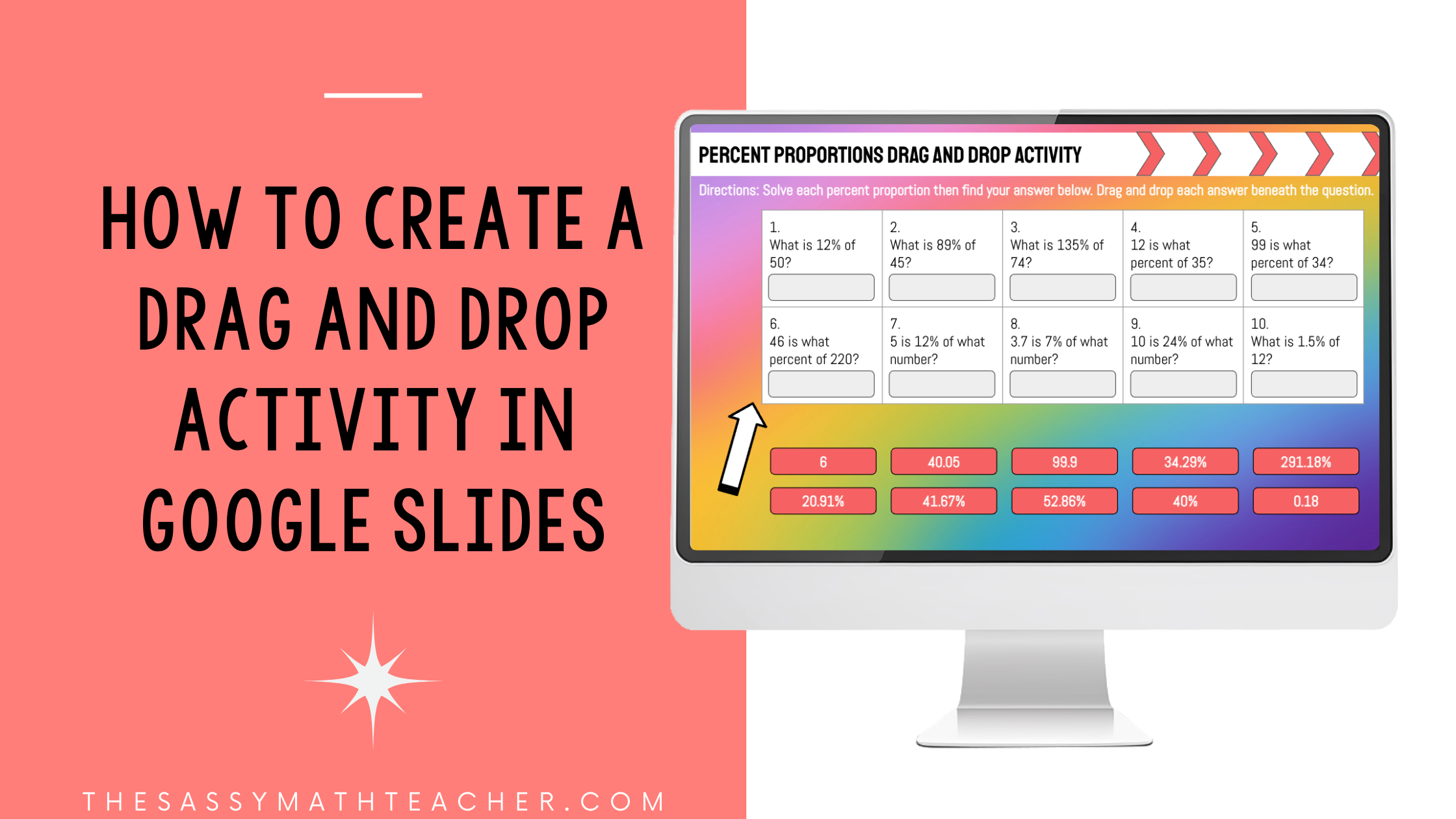 How To Create A Drag And Drop Activity in Google Slides - The Sassy ...