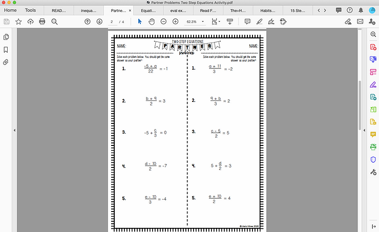 digital-worksheet