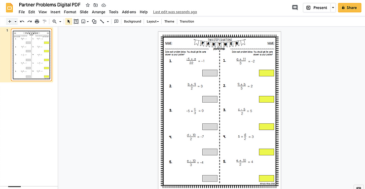 digital-worksheet