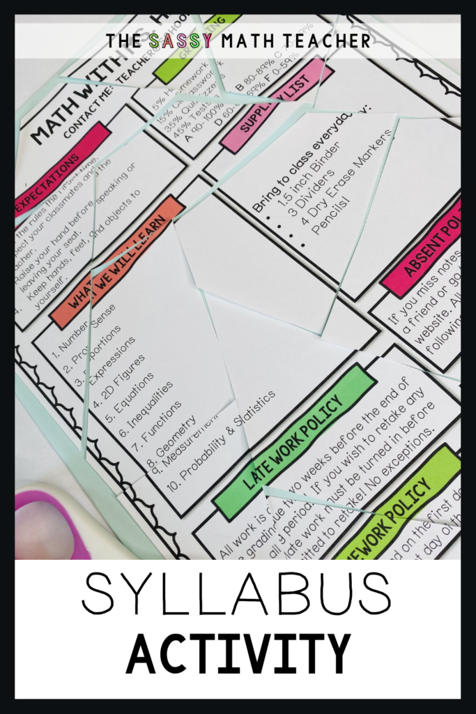 Engage Your Students with this Syllabus Quiz Activity - The Sassy Math ...